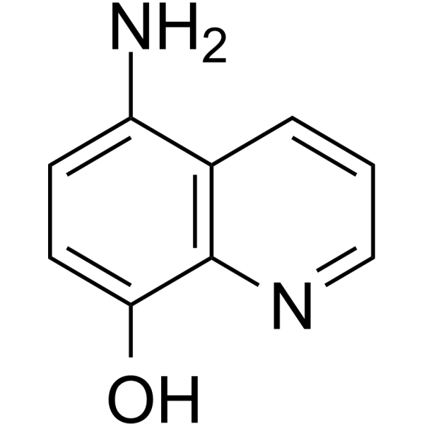 5-氨基-8-羟基喹啉 结构式