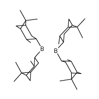 Diborane(6), tetrakis(2,6,6-trimethylbicyclo[3.1.1]hept-3-yl)-, stereoisomer (9CI) 结构式