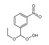 Hydroperoxide, ethoxy(3-nitrophenyl)methyl (9CI) 结构式