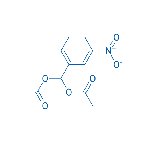 3-nitrobenzylidene di(acetate) 结构式