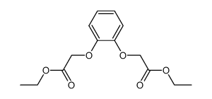 2,2'-[1,2-亚苯基双(氧基)]二乙酸二乙酯 结构式