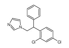 1H-Imidazole, 1-[2-(2,4-dichlorophenyl)-2-phenylethyl]- 结构式