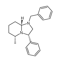 八氢-5-甲基-3-苯基-1-(苯基甲基)咪唑并[1,2-a]吡啶 结构式