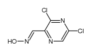 3,5-二氯-2-吡嗪甲醛肟 结构式
