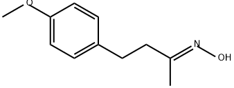 2-Butanone, 4-(4-methoxyphenyl)-, oxime, (2E)- 结构式