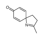 2-甲基-1-氮杂螺[4.5]癸-1,6,9-三烯-8-酮 结构式