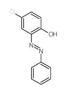 4-chloro-6-(phenylhydrazinylidene)cyclohexa-2,4-dien-1-one 结构式