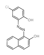 1-[(5-氯-2-羟基苯基)偶氮]-2-萘酚 结构式