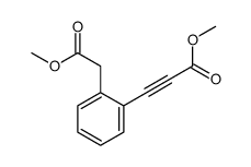 2-(3-甲氧基-3-氧代-1-丙炔基)苯乙酸甲酯 结构式