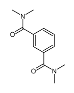 N,N,N',N'-四甲基-1,3-苯二甲酰胺 结构式