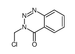 3-(氯甲基)苯并[d][1,2,3]三嗪-4(3H)-酮 结构式
