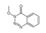 3-甲氧基-1,2,3-苯并三嗪-4(3H)-酮 结构式