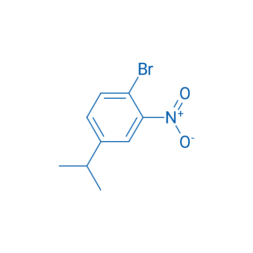 1-溴-4-异丙基-2-硝基苯 结构式