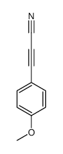 2-Propynenitrile, 3-(4-methoxyphenyl)- 结构式