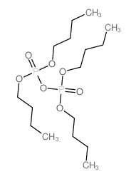 phosphoric acid dibutyl dibutoxyphosphoryl ester 结构式