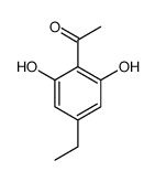 1-(4-乙基-2,6-二羟基苯基)乙酮 结构式