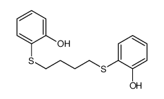 2,2'-[1,4-丁二基双(硫代)]二苯酚 结构式