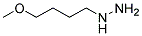 1-(4-甲氧基丁基)肼 结构式