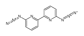 6,6'-二叠氮基-2,2'-联吡啶 结构式
