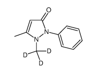 安替比林-D3 结构式