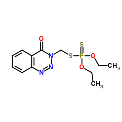 益棉磷 结构式