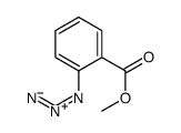 2-叠氮苯甲酸甲酯溶液 结构式