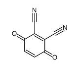 2,3-二氰基对苯醌 结构式