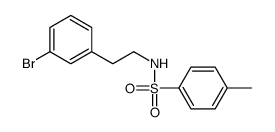 N-[2-(3-溴苯基)乙基]-4-甲基苯磺酰胺 结构式
