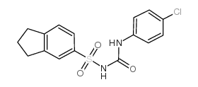 磺氯苯脲 结构式