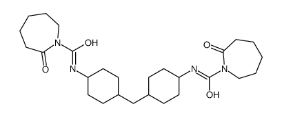 1H-Azepine-1-carboxamide, N,N-(methylenedi-4,1-cyclohexanediyl)bis(hexahydro-2-oxo- 结构式