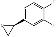 (S)-2-(3,4-二氟苯基)环氧乙烷 结构式