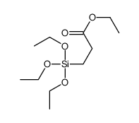 3-三乙氧基硅烷基丙酸乙酯 结构式