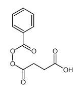 4-(苯甲酰基二氧基)-4-氧代丁酸 结构式