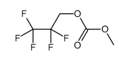 甲基2,2,3,3,3-五氟丙基碳酸酯 结构式