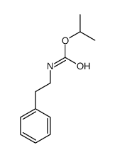 N-Phenethylcarbamic acid isopropyl ester 结构式