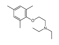 Ethanamine,N,N-diethyl-2-(2,4,6-trimethylphenoxy)- 结构式