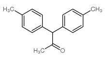 1,1-双(4-甲基苯基)-2-丙酮 结构式