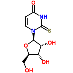 2-硫代尿苷 结构式