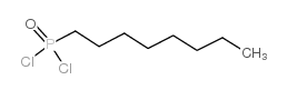 1-辛基二氯磷酸 结构式