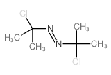 1,2-双(1-氯-1-甲基乙基)二氮烯 结构式