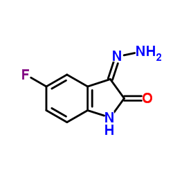 5-氟-3-肼基吲哚啉-2-酮 结构式