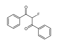 2-氟-1,3-二苯基-1,3-丙二酮 结构式
