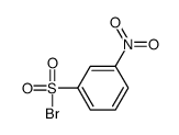 3-硝基苯磺酰溴 结构式