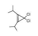 3,3-二氯-1,2-二异丙基环丙烯 结构式