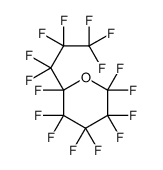 2,2,3,3,4,4,5,5,6-九氟-6-(七氟丙基)四氢-2H-吡喃 结构式