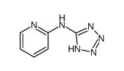 N-(2H-四唑-5-基)-2-吡啶胺 结构式