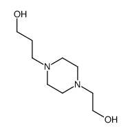 3-[4-(2-羟基-乙基)-哌嗪-1-基]-1-丙醇 结构式