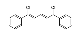 Benzene, (1,5-dichloro-5-phenyl-1,3-pentadien-1-yl)- 结构式