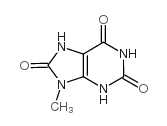 9-甲基尿酸 结构式