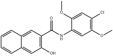 色酚 AS-LC 结构式
